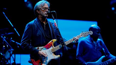 Eric Clapton's enduring appeal as a live performer and his iconic guitar solos